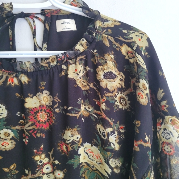 Aritzia Wilfred Lamere Floral Prairie Dress - Picture 4 of 9